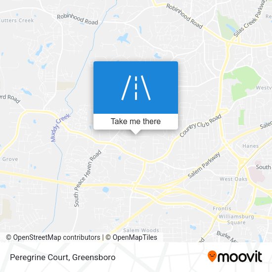 Peregrine Court map