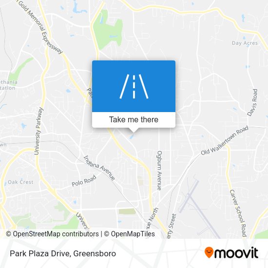 Mapa de Park Plaza Drive