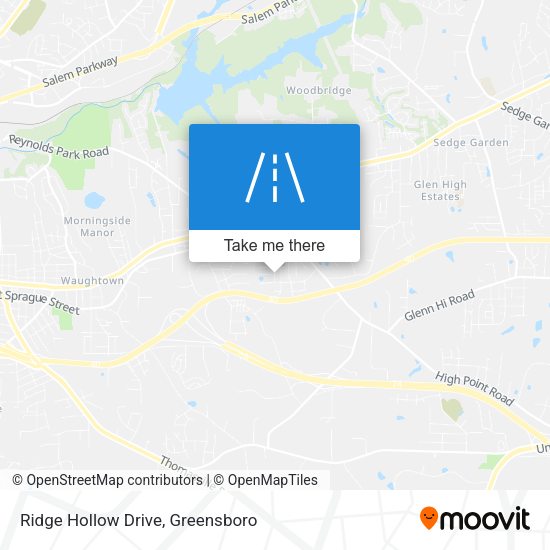 Ridge Hollow Drive map