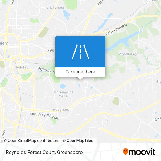 Reynolds Forest Court map