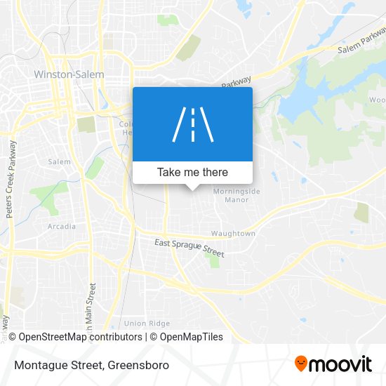 Montague Street map