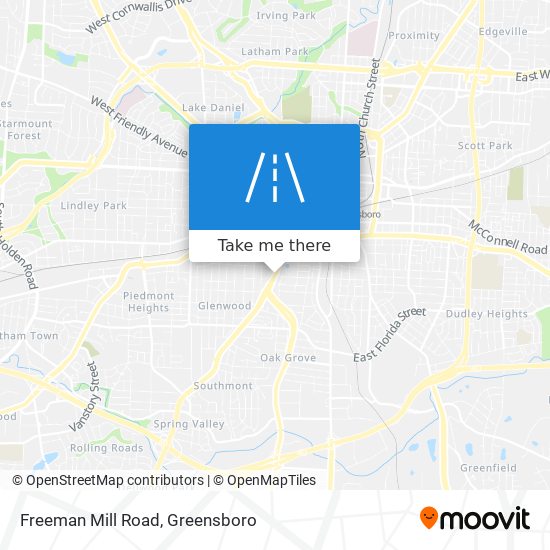 Mapa de Freeman Mill Road