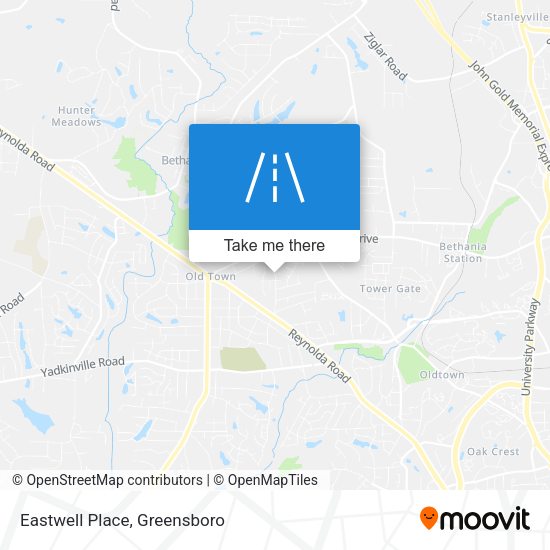 Mapa de Eastwell Place