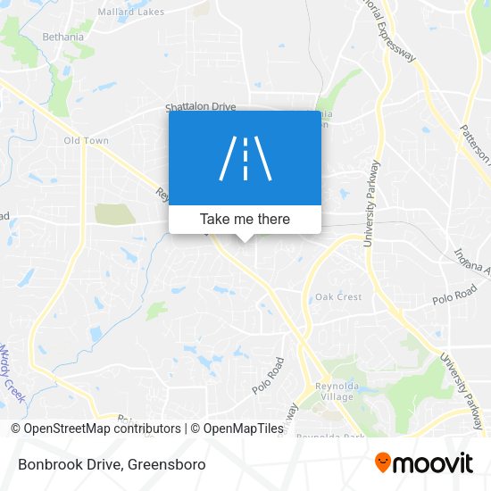 Mapa de Bonbrook Drive