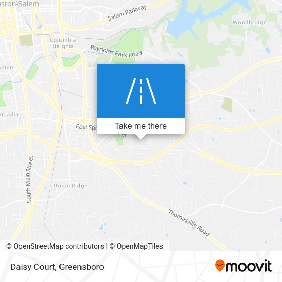 Mapa de Daisy Court