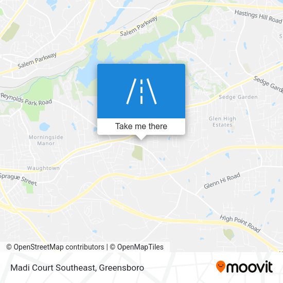 Madi Court Southeast map