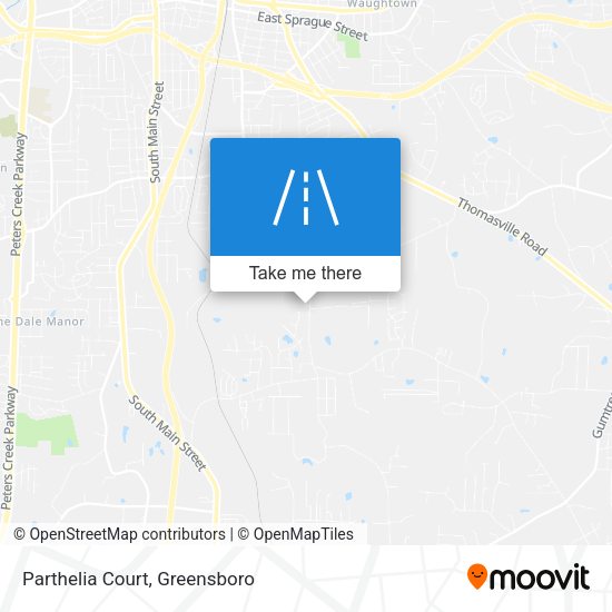 Mapa de Parthelia Court