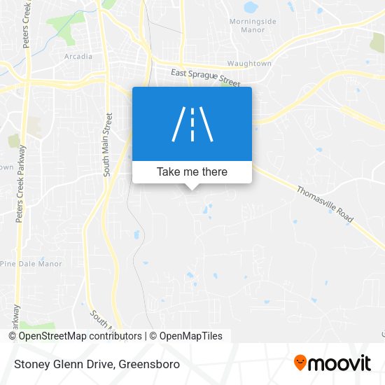 Stoney Glenn Drive map