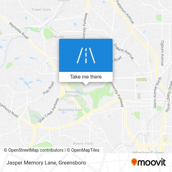 Mapa de Jasper Memory Lane