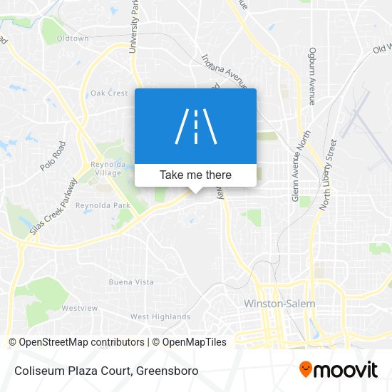 Coliseum Plaza Court map