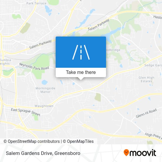 Mapa de Salem Gardens Drive