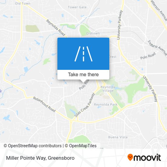 Mapa de Miller Pointe Way
