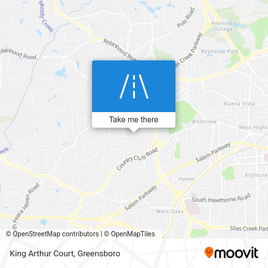 King Arthur Court map