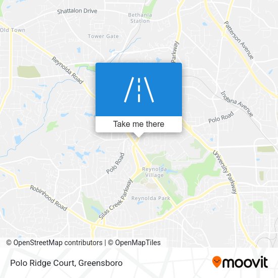Polo Ridge Court map