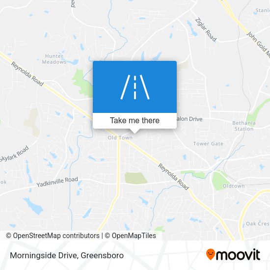 Morningside Drive map