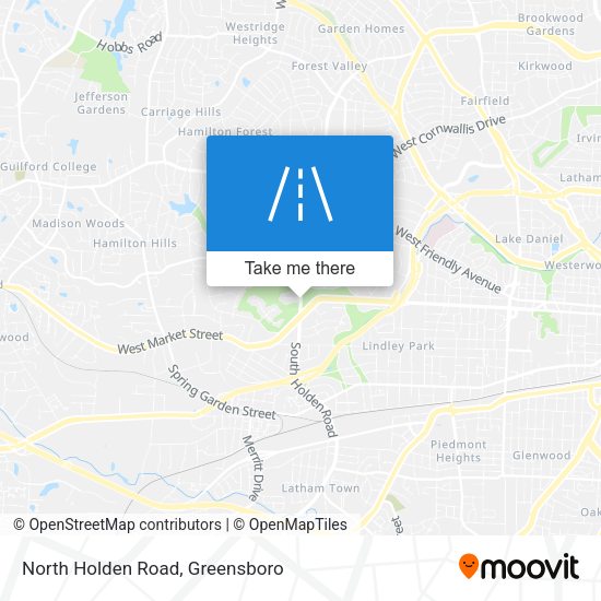 Mapa de North Holden Road