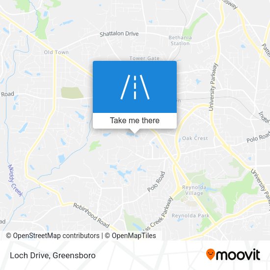Mapa de Loch Drive