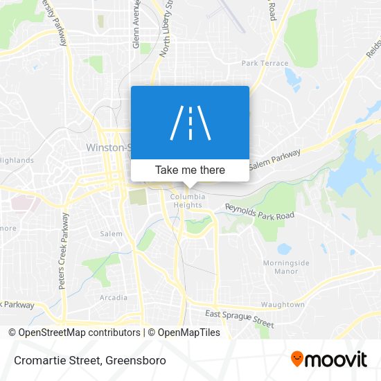 Cromartie Street map