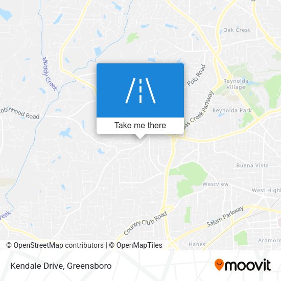 Mapa de Kendale Drive