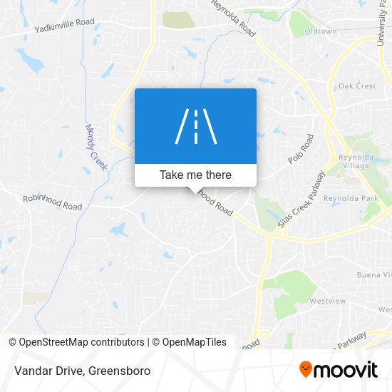 Mapa de Vandar Drive