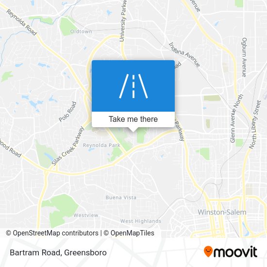 Mapa de Bartram Road