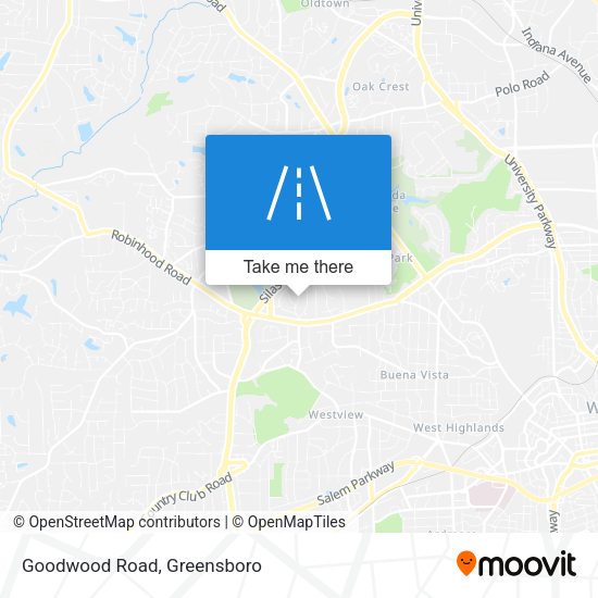 Mapa de Goodwood Road