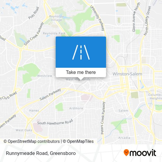 Mapa de Runnymeade Road