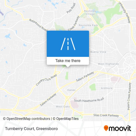 Turnberry Court map