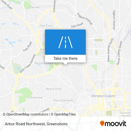 Mapa de Arbor Road Northwest