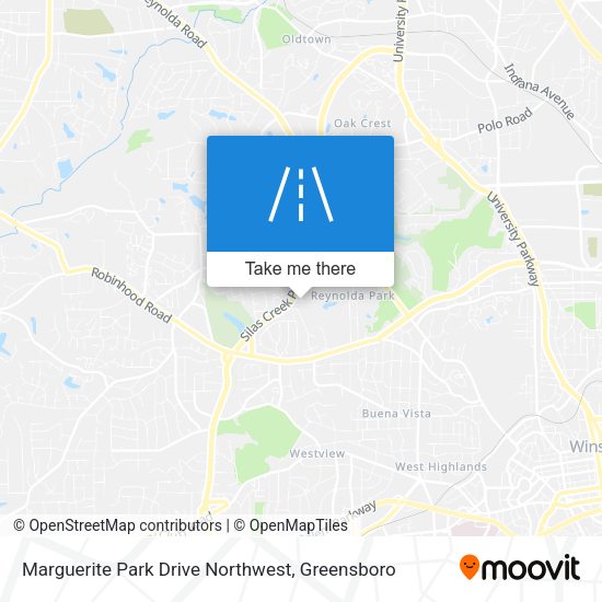 Mapa de Marguerite Park Drive Northwest