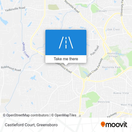 Castleford Court map