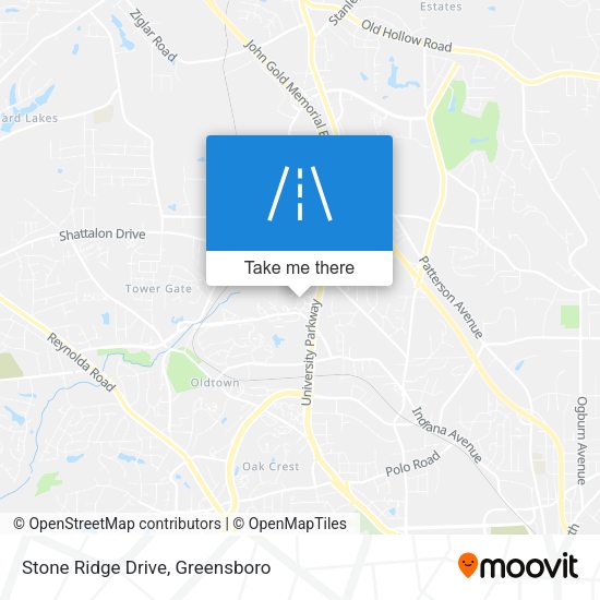 Stone Ridge Drive map