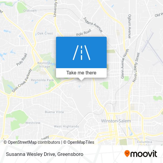 Susanna Wesley Drive map