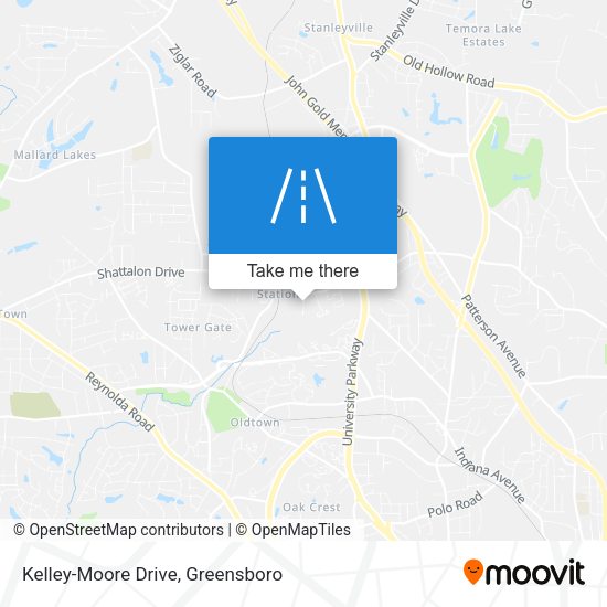 Mapa de Kelley-Moore Drive