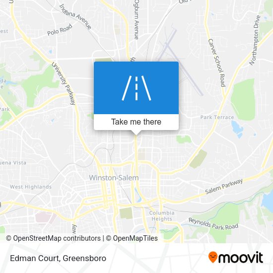 Mapa de Edman Court
