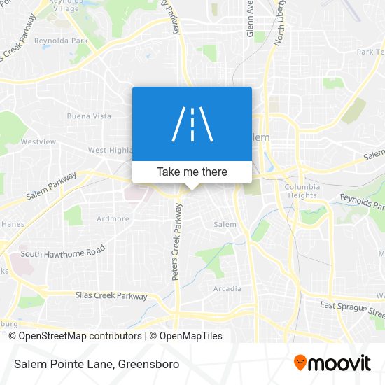 Mapa de Salem Pointe Lane