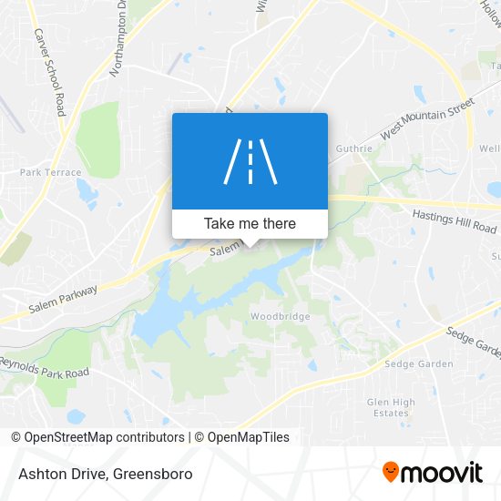 Mapa de Ashton Drive