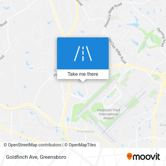 Mapa de Goldfinch Ave