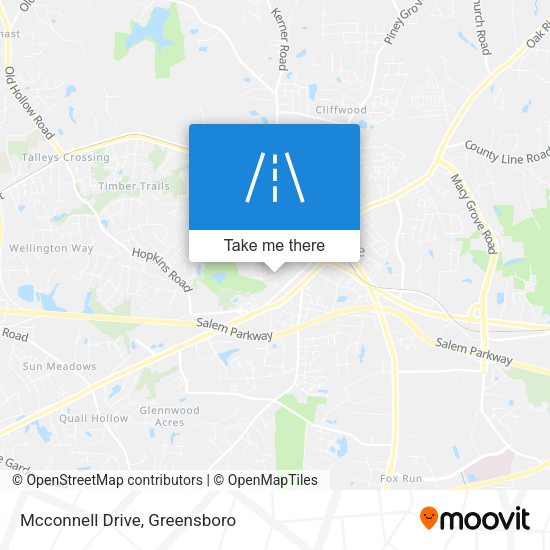 Mcconnell Drive map