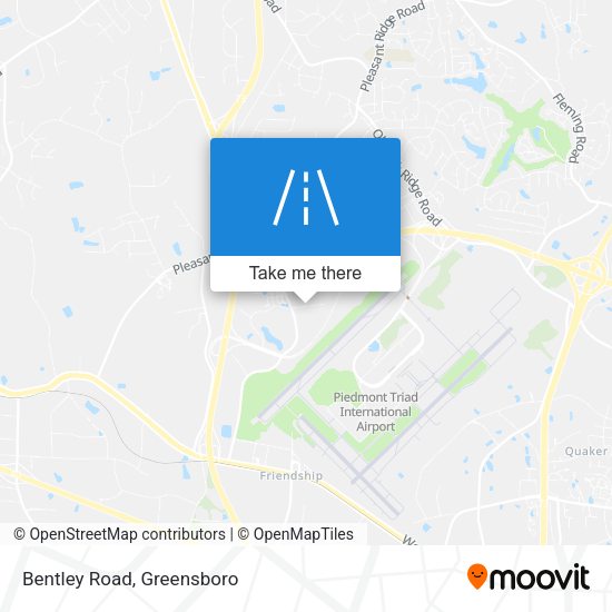 Mapa de Bentley Road