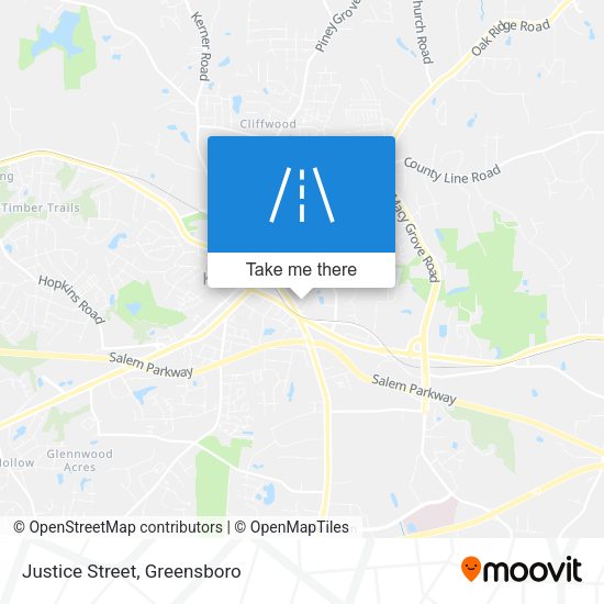 Mapa de Justice Street