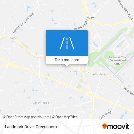 Mapa de Landmark Drive