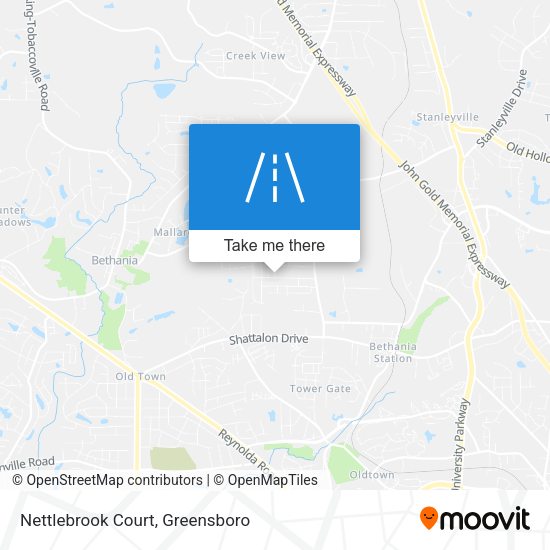 Nettlebrook Court map