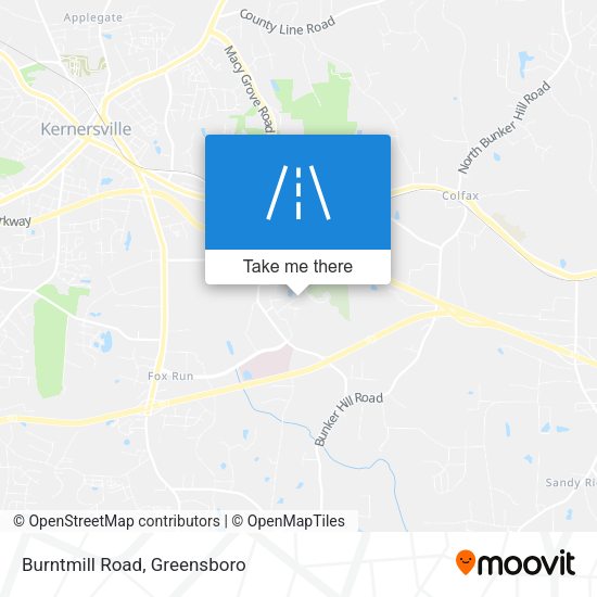 Mapa de Burntmill Road