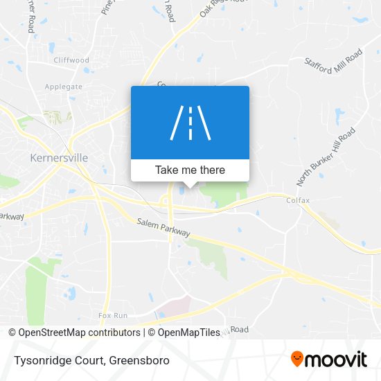 Tysonridge Court map