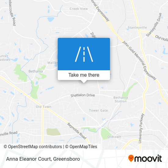 Anna Eleanor Court map