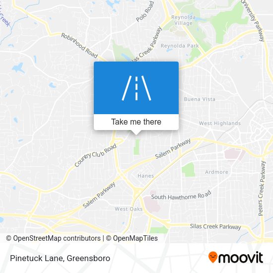 Mapa de Pinetuck Lane