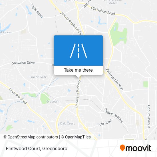 Mapa de Flintwood Court