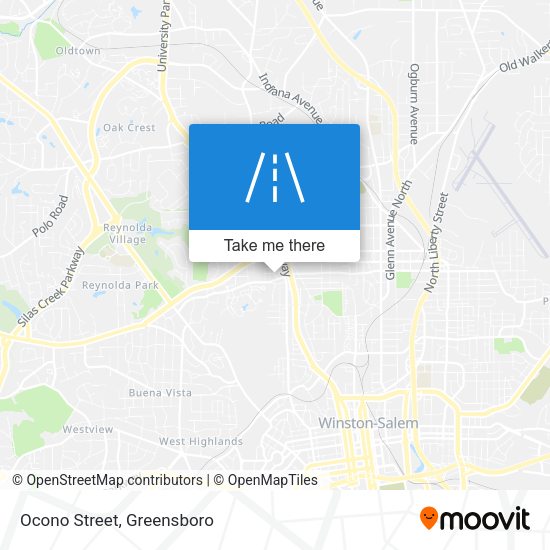 Mapa de Ocono Street