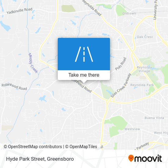 Hyde Park Street map